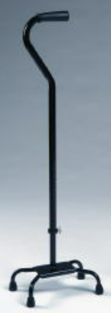 The Grand Line Extra Tall Quad Cane, Heavy Duty, Large Base