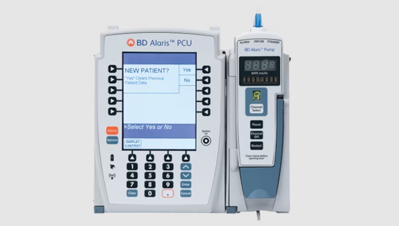 Alaris Low Sorbing IV Pump Module Set with 1 SmartSite Needle Free Valve
