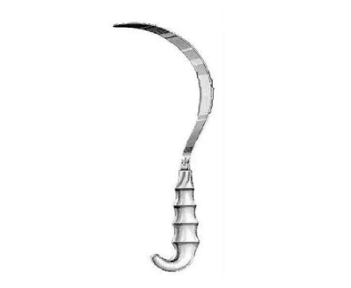 Deaver Retractor with Hollow Grip Handle