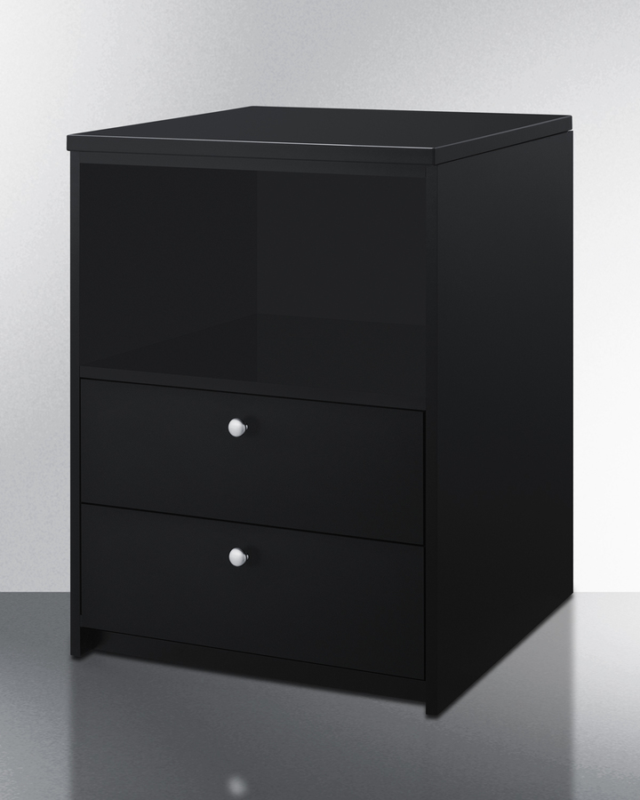 ADA Height 2 Drawer Microwave Cabinet