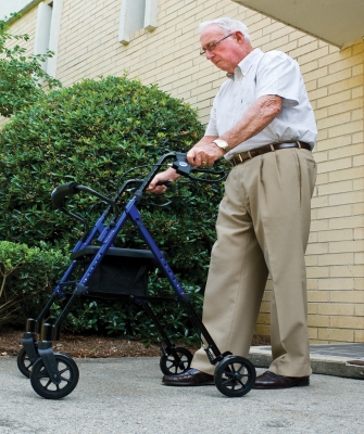 Set and Go Height Adjustable Rollator