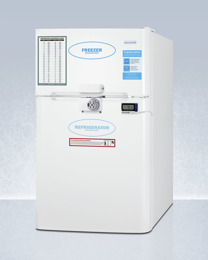 19" Wide General Purpose Refrigerator Freezer