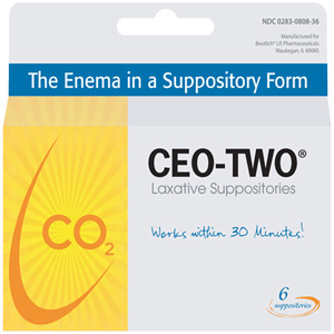 Laxative Suppository (Sodium Bicarbonate/Potassium Bitartrate)