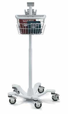 Welch Allyn Mobile Stand With Basket Spot Vital Signs Monitors