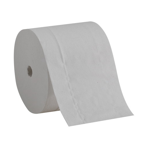 Compact, Coreless Bathroom Tissue, 2-Ply, 3.85" x 4.1"