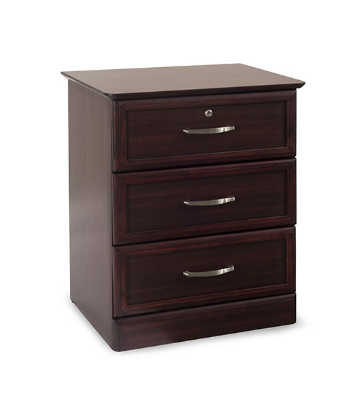 Hamilton Collection 3 Drawer Bedside Cabinet