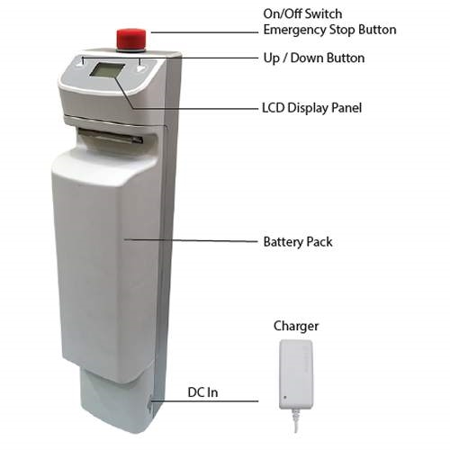 Mini Compact Sit-to-Stand Electric Lift