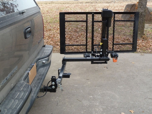 Electric Carrier Steel Platform 18" Actuator 12 Volt DC Motor