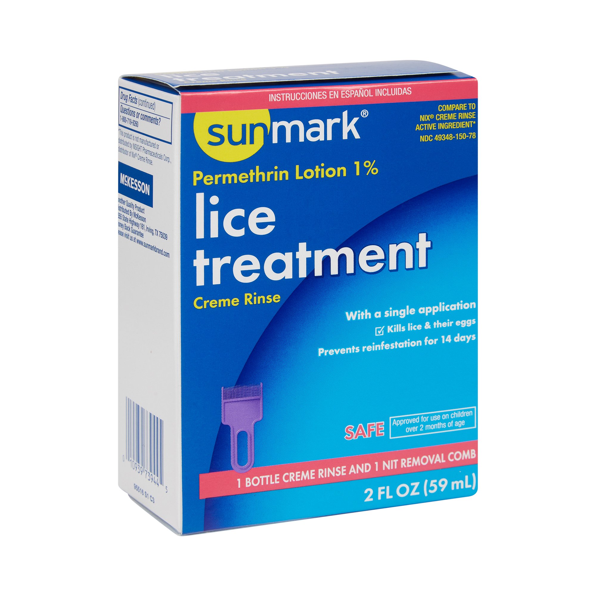 Lice Treatment Kit 2 oz. Bottle Scented