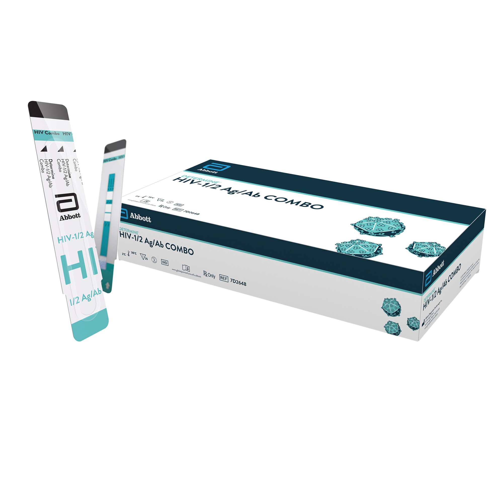 Alere Determine HIV1/2 Ag/Ab Combo Rapid Test Kit 7D2648