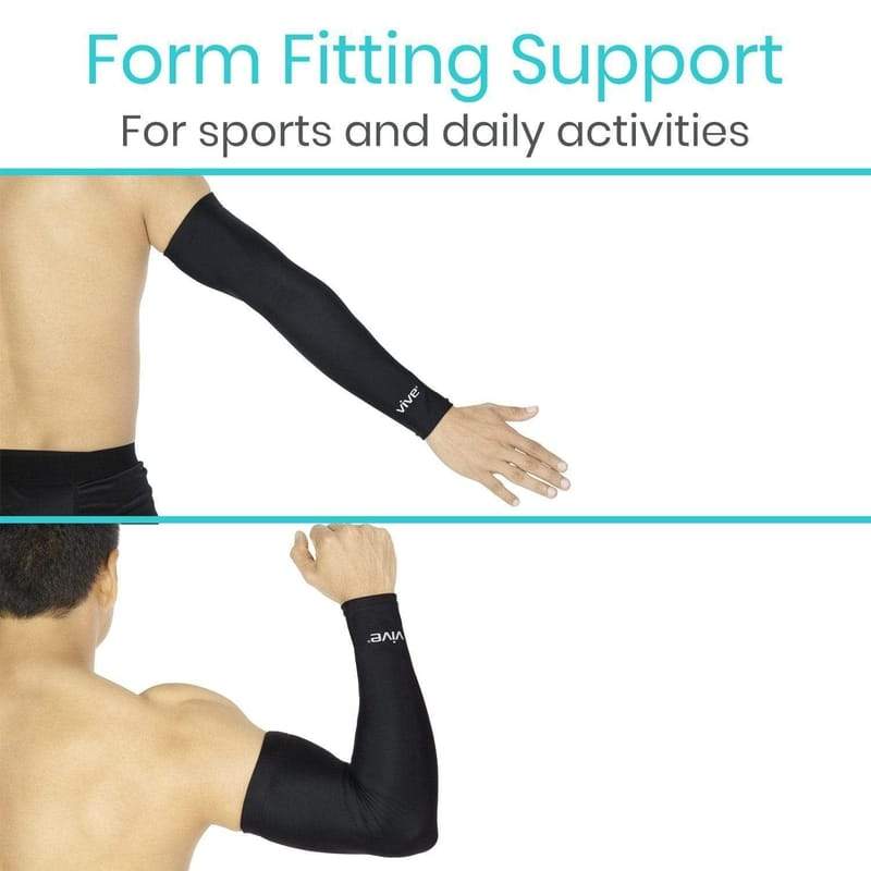 Compression Arm Sleeves - Lymphedema Relief & Running