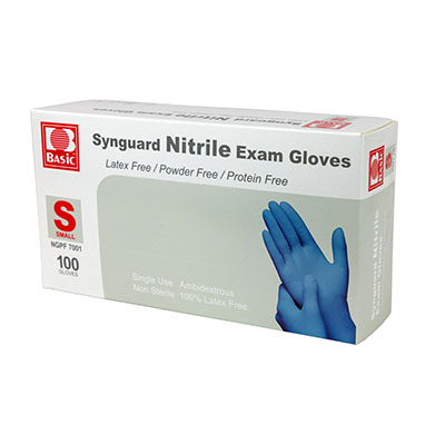 Latex Free Nitrile Exam Gloves