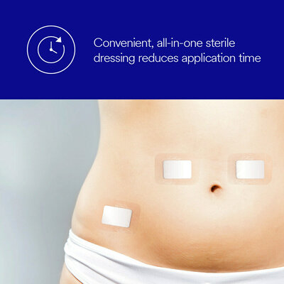 Tegaderm +Pad Film Dressing with Non Adherent Pad