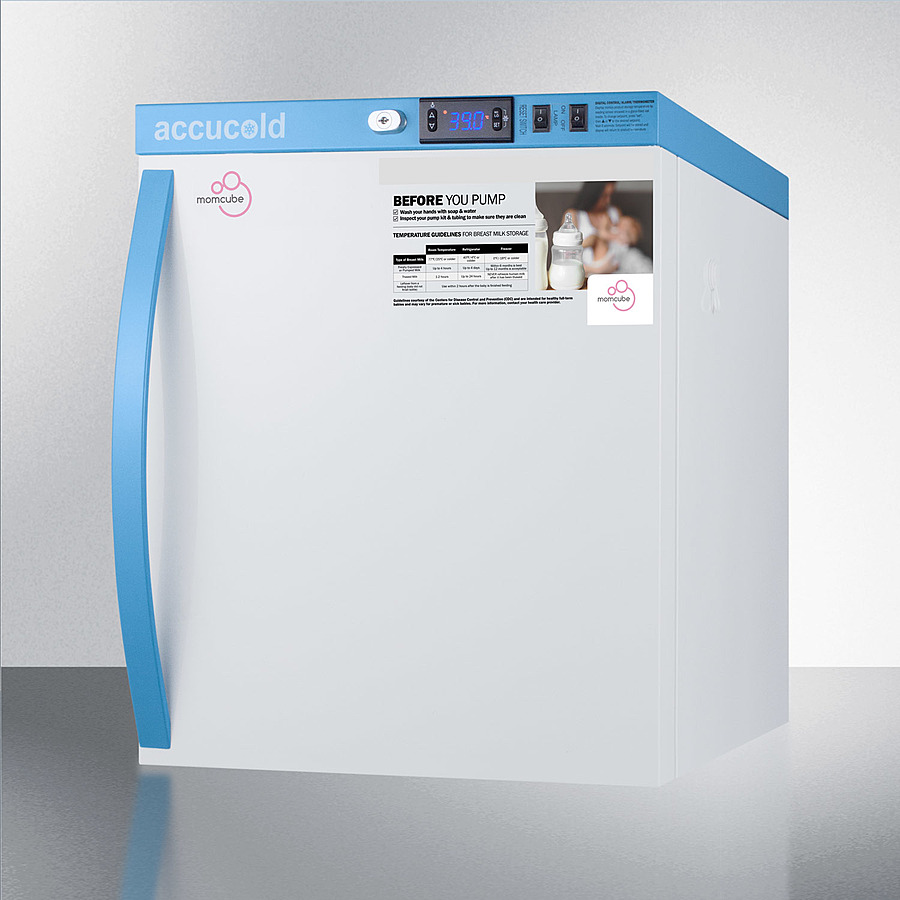 1 Cu Ft Countertop MomCube Breast Milk Refrigerator