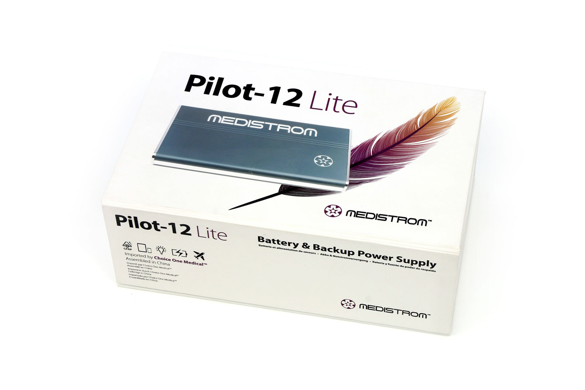 Medistrom Pilot-12 Lite Backup Power Supply Cpap Battery