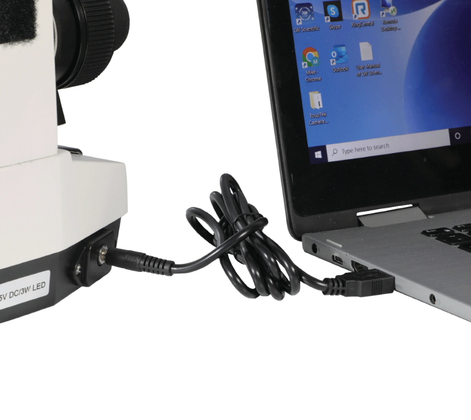 Portable Rechargeable Revelation lll Microscope