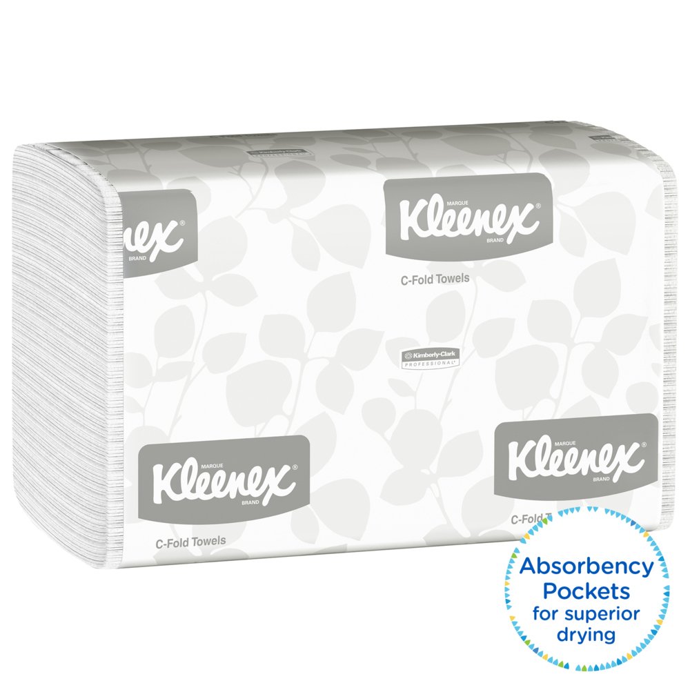 Kleenex C Fold, Folded Hand Paper Towels
