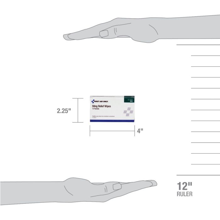 Sting Relief Wipes