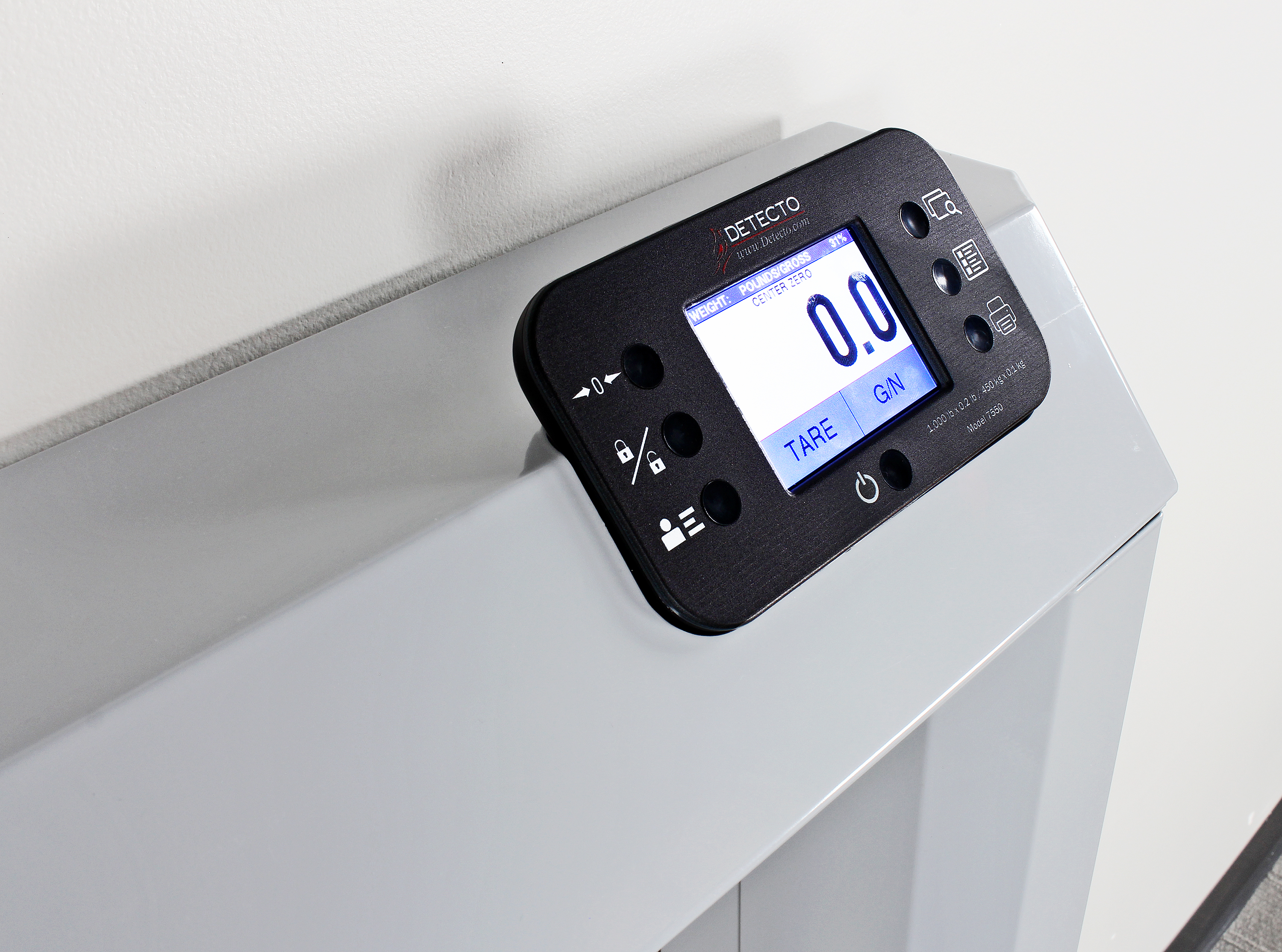 Digital Wall Mount Fold Up Wheelchair Scale