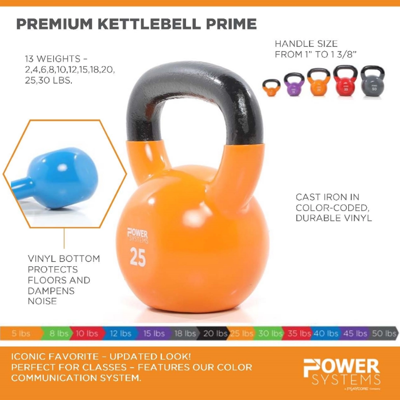 Power Systems Premium Kettlebell Prime 22845