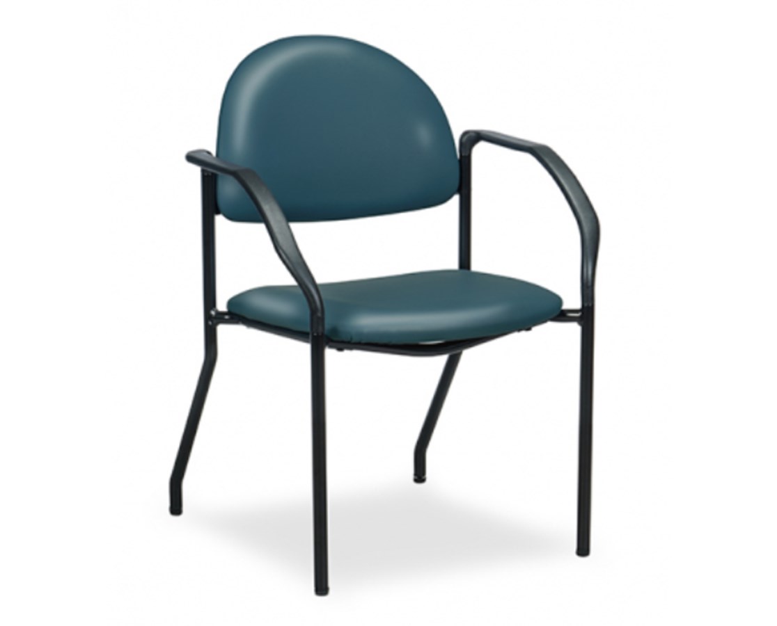 F Series Black Frame Chair with Arms