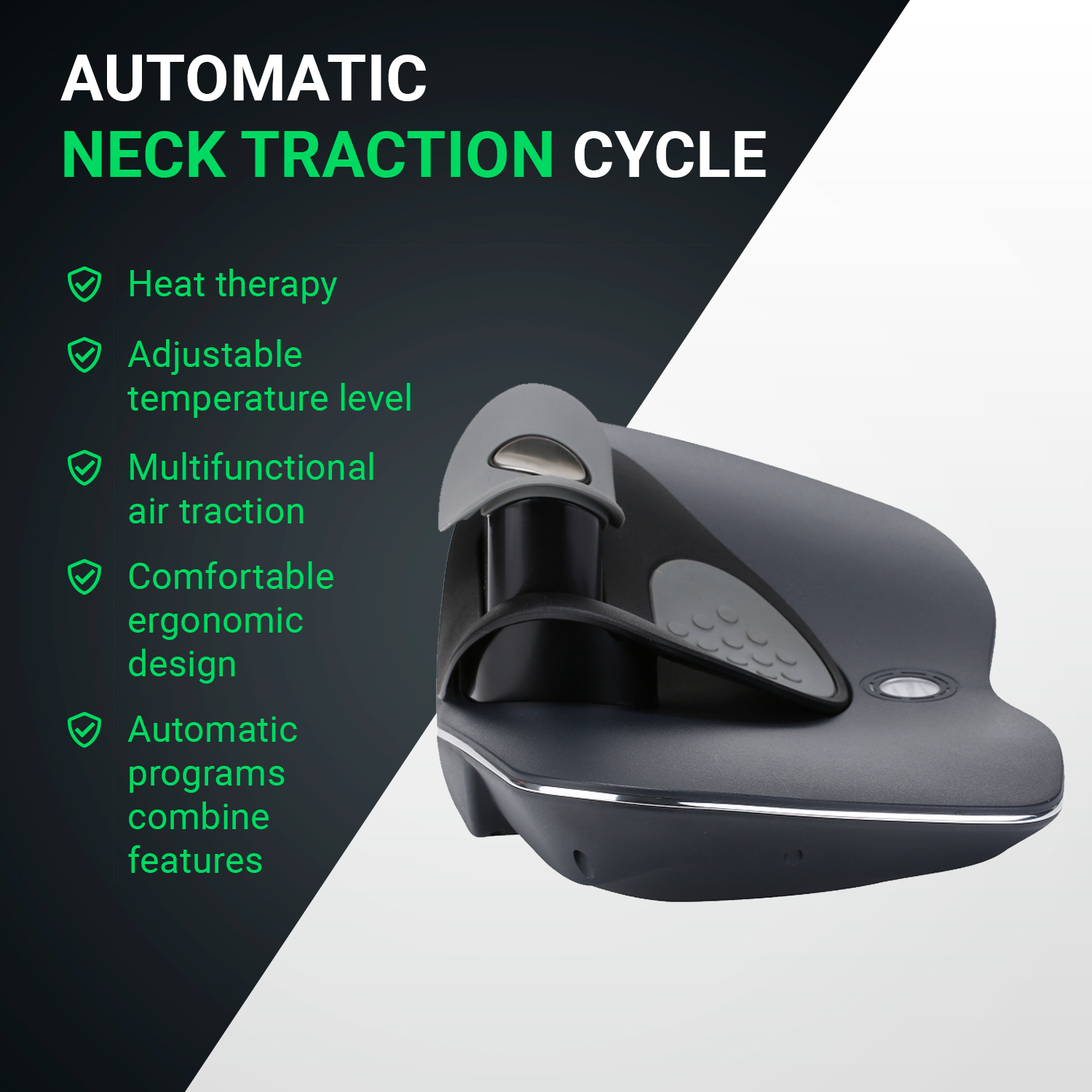 Dynamic Wedge Cervical Automatic Neck Traction Device
