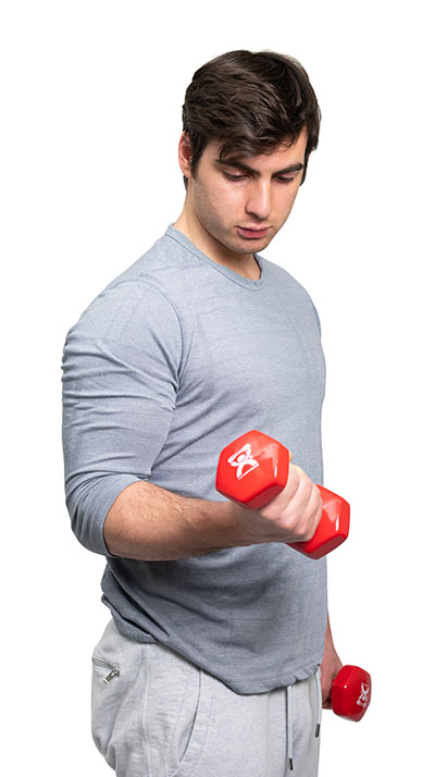 Vinyl Coated Dumbbells - Pair