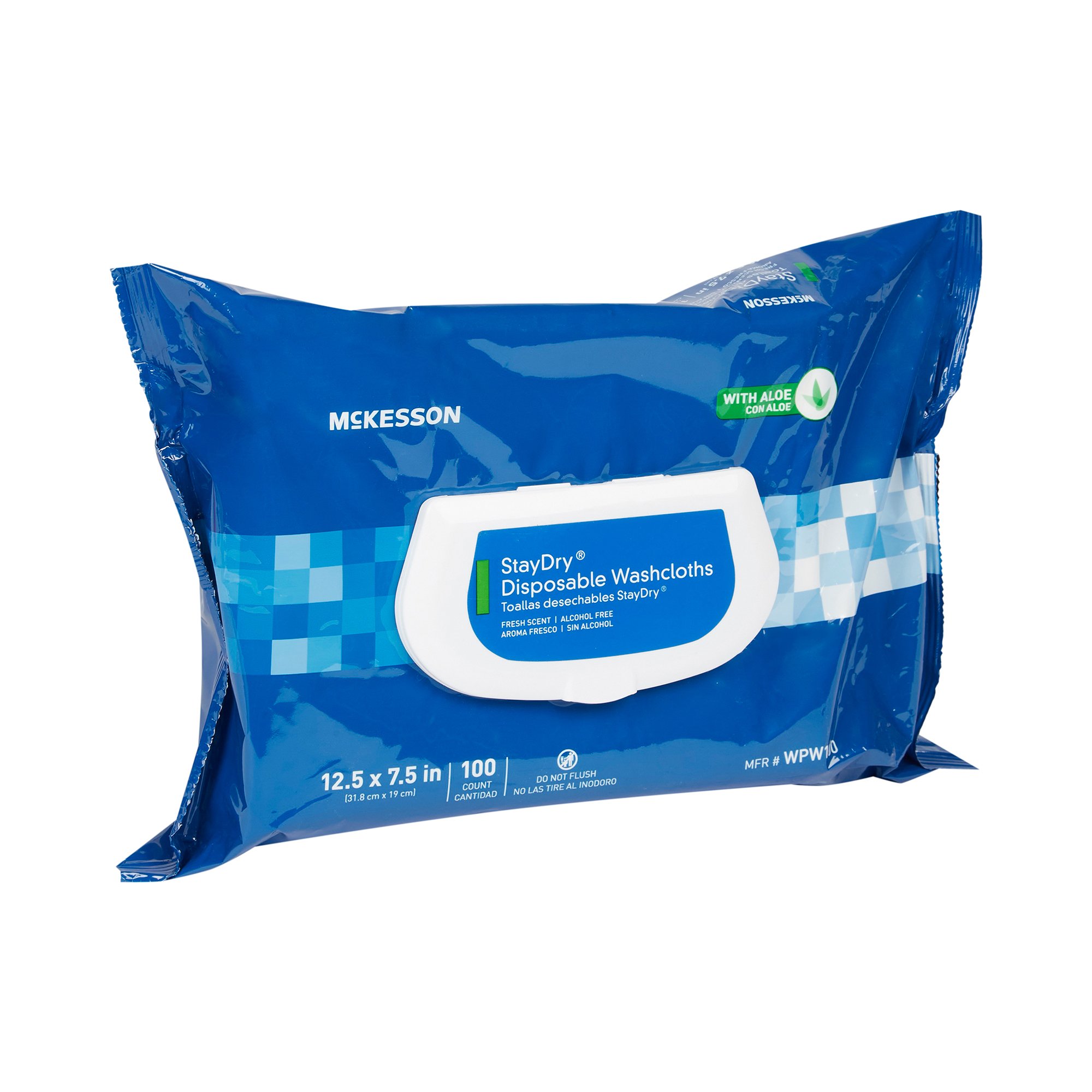 Personal Wipe StayDry Soft Pack Aloe / Vitamin E Scented