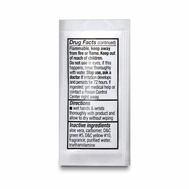 Instant Hand Sanitizer Pouch, Fresh Scent