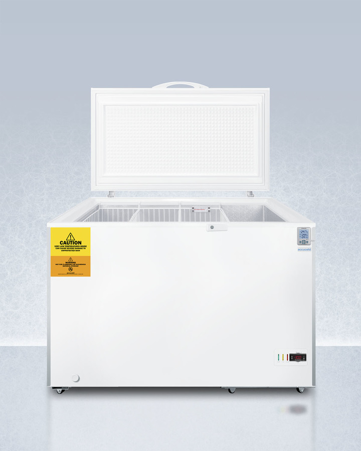12.1 Cu Ft Chest Freezer Capable of -30º C (-22º F)