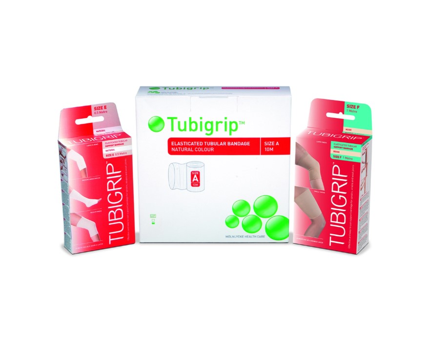 Tubigrip Elastic Tubular Support Bandage, Natural, 32.81 ft