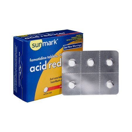 Famotidine Antacid, 20 mg Strength Tablet
