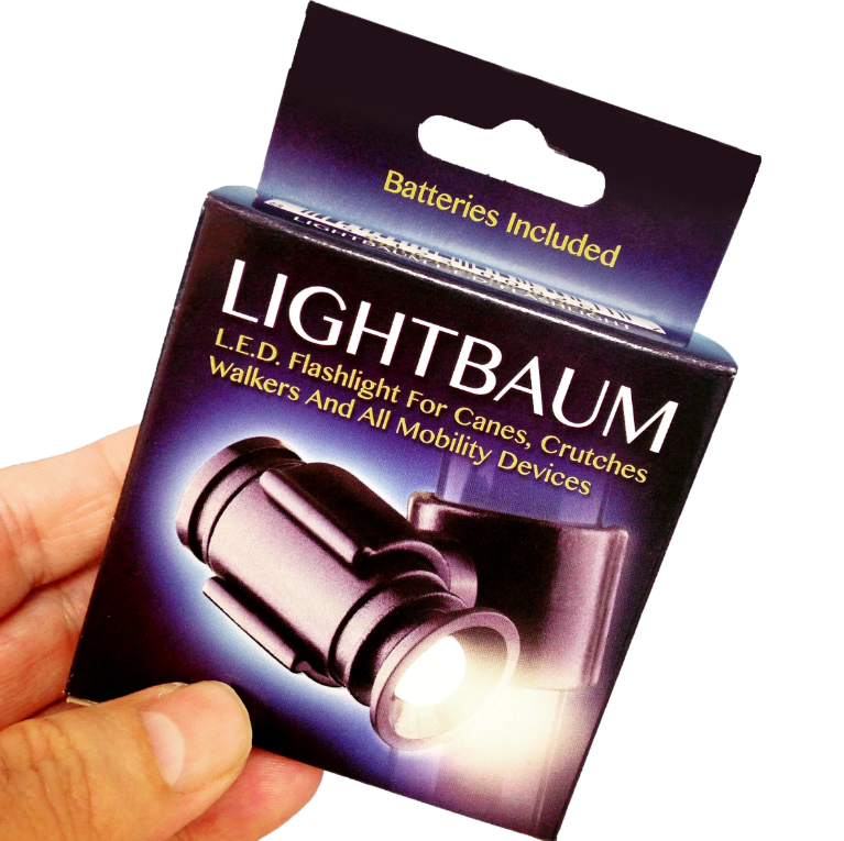 Lightbaum Flashlight for Crutches and Canes