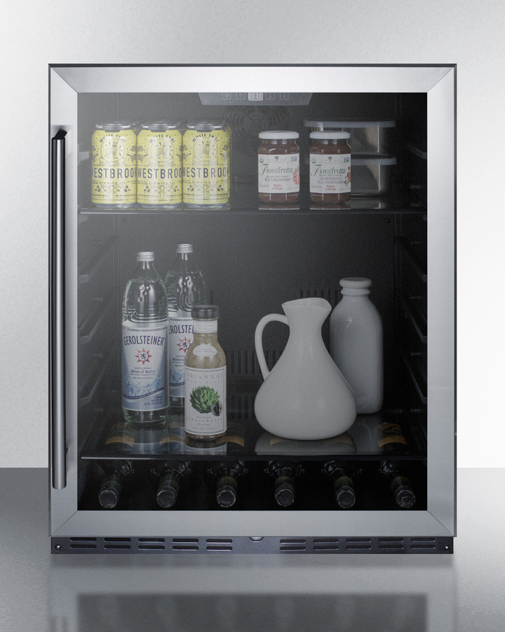 ADA Compliant 24" Wide Built In Commercial Beverage Center