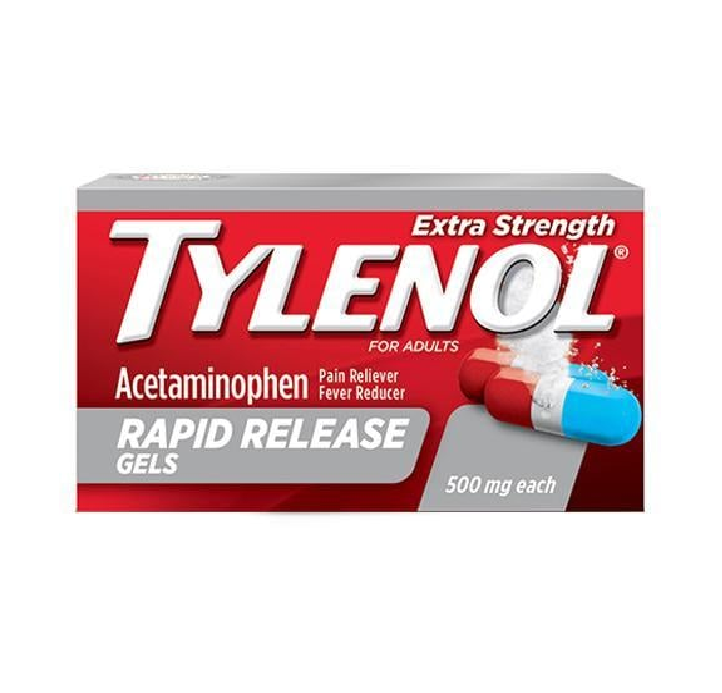 Tylenol Extra Strength Rapid Release Gelcaps 24 Count