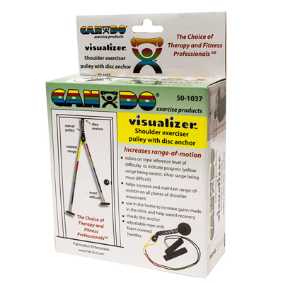 Visualizer Color Coded Over Door Shoulder Pulley Exercisers