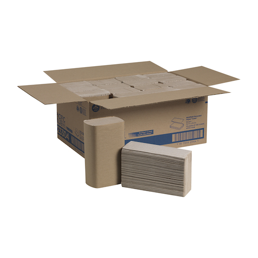 Blue Basic 1 Ply Recycled Multifold Paper Towel