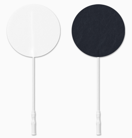 ValuTrode Foam Electrode, White Foam Top, Round