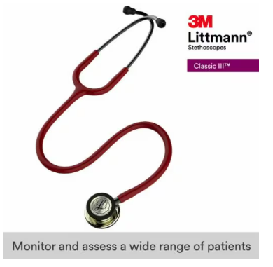 Littmann Classic III Stethoscope with Champagne Finish Chestpiece