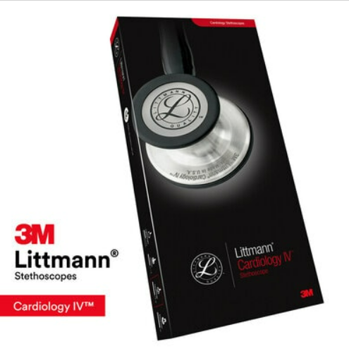 Littmann Cardiology IV Stethoscope with High Polish Smoke Chestpiece