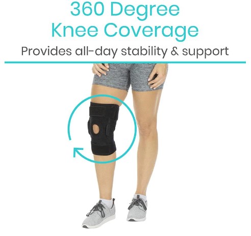Hinged Knee Brace with Removable Splints