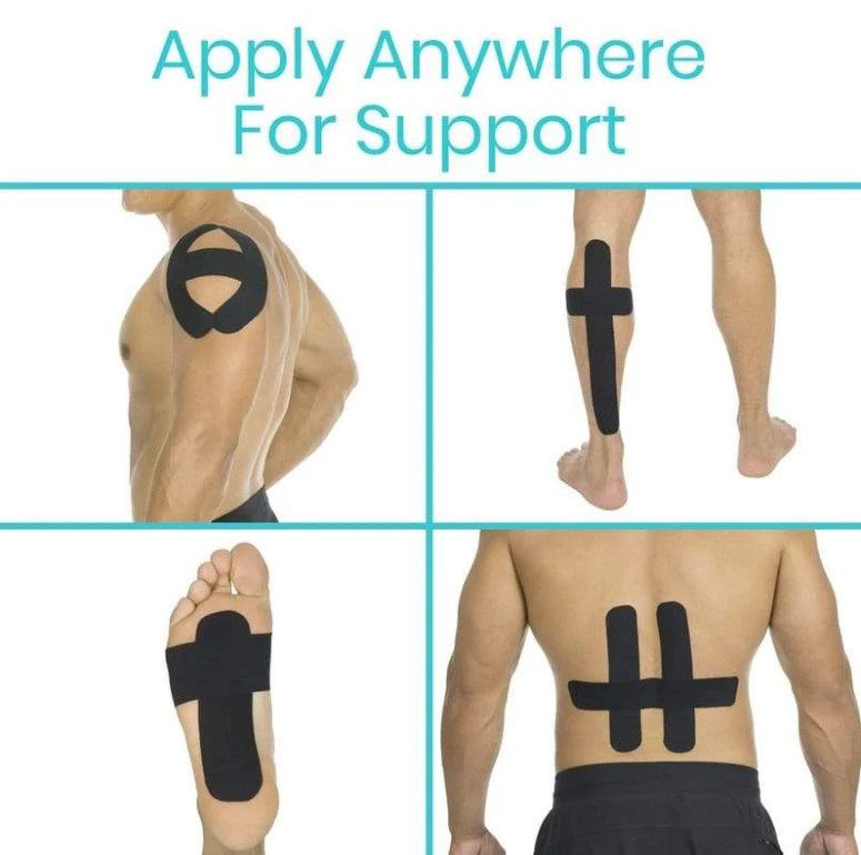 Kinesiology Tape - Therapeutic Sports Taping