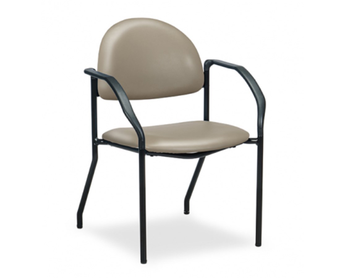 F Series Black Frame Chair with Arms