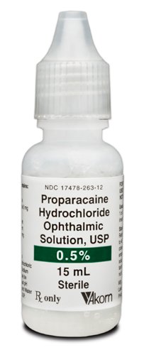 Proparacaine Hydrochloride Ophthalmic Solution, USP, 0.5%