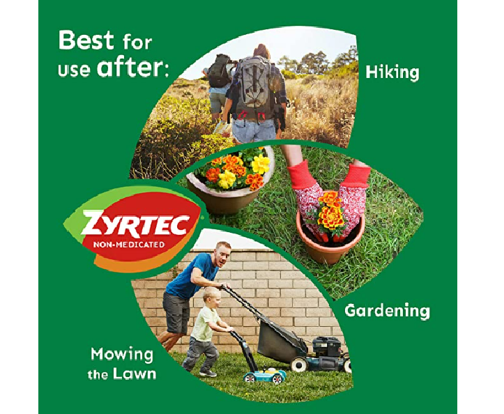 Zyrtec Soothing Face Wipe