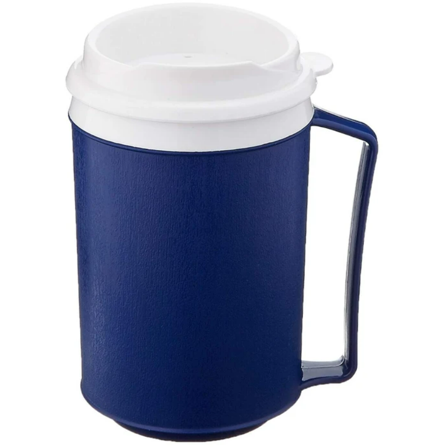 12 Oz Weighted Cup with Lid