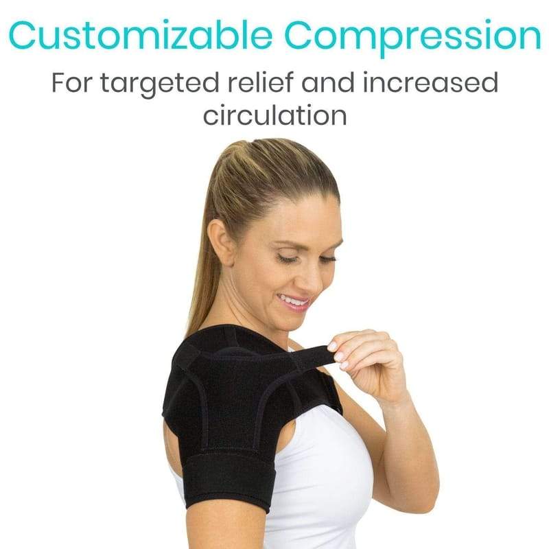 Shoulder Support Brace with 8" Extender Strap