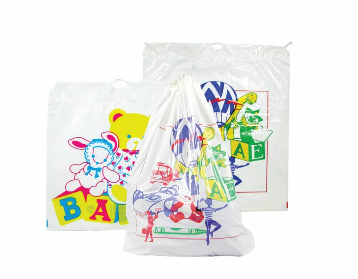 Dawnmist Drawstring Bag, Childs Design, 11" x 17", Non Sterile