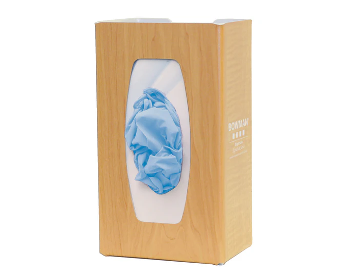 ABS Fauxwood Plastic Maple Divided Glove Box Dispensers