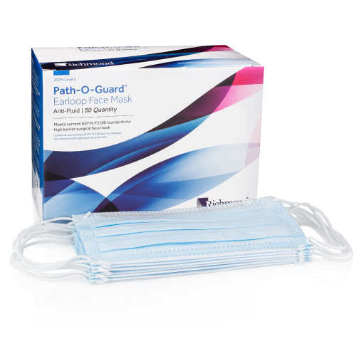 Level III Anti Fluid Earloop Face Mask
